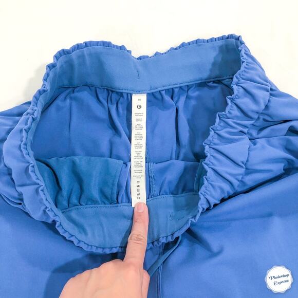 Lululemon Stretch Soft Denim Blue High Rise Jogger Full Length- 10 - Picture 11 of 12